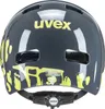 Kask Uvex Kid 3 dziecięcy szaro-limonkowy Dirtbike wielkość Podgląd zdjęcia produktu 3