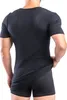HERMKO 488710 2er Pack Extralanges Herren kurzarm Shirt Produktbild-Vorschau 2