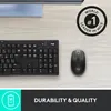 Logitech M190 Maus kabellos schwarz, anthrazit Produktbild-Vorschau 6