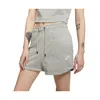 Nike W Nsw Essntl Flc Hr Short Ft Dk Grey Heather/White M Produktbild-Vorschau 2