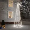 vidaXL Choinka LED w kształcie stożka zimna biel 310 LED Podgląd zdjęcia produktu 2