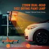Infračervená vytvrzovací lampa SucceBuy, 2200 W, časovač na Náhled obrázku produktu 2
