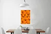 MuchoWow® Poster Orange - Sporen - Muster 40x60 cm - Produktbild-Vorschau 2