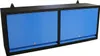 A wall-mounted cabinet with two blue doors. Produktbild-Vorschau