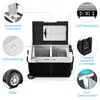 55L Kompressor Kühlbox Dual Zone bis -20℃, 12/24V DC & 230V Produktbild-Vorschau 11