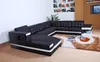 Designer Sofa Couch Ecksofa mit Hocker Polster Garnitur Produktbild-Vorschau 8