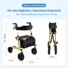 Safe Age® Rollator faltbar und leicht mit Sitz - Gehhilfe Produktbild-Vorschau 10