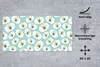MuchoWow® Mauspad Mousepad Biene - Insekten - Muster - Grün Produktbild-Vorschau 2