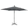 FCH Sonnenschirm Gartenschirm Ø300cm Balkonschirm Produktbild-Vorschau 5