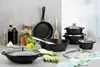 Kela Wok Kerros 32 cm fonte d'aluminium avec couvercle Voir les images du produit 4