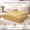 KiGATEX Frottee-Decke 150x200 cm – 100 % Baumwolle, Produktbild-Vorschau 4