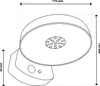 Solar-LED-Fassadenleuchte SOE-4 Produktbild-Vorschau 12