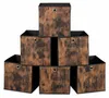 Úložné boxy Relaxdays, sada 6 ks, VxŠxH: 33x33x33 cm, Náhľad obrázku produktu 9