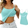 ASKSA Damen Unterhemd BH Hemd Basic U-Ausschnitt Produktbild-Vorschau 1