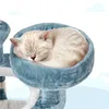 Yaheetech Kratzbaum Katzenbaum Ozean-Stil 115 cm H mit Produktbild-Vorschau 8