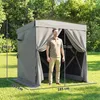 Outsunny Pavillon 1,85x1,85m Wasserdicht Pop-up Produktbild-Vorschau 3