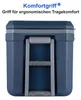 Brisby Kühlbox 45 l – Mit Rollen – 4 Kühlelemente – Blau Produktbild-Vorschau 12