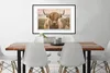 MuchoWow® Gerahmtes Poster Schottischer Highlander - Blick Produktbild-Vorschau 3