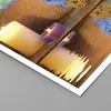 Poster - Poster ohne Rahmen - Natur Entspannung Spa Kerzen Produktbild-Vorschau 2