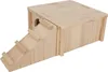 Maisonnette en bois pour hamster – cachette naturelle avec Voir les images du produit 8