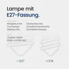 Philips Classic LED-Lampe A60 E27 7W 806lm 2700K 230V Klar Produktbild-Vorschau 5