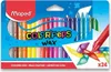 Maped 861013 Voskové pastelky COLORPEPS WAX krabica 24 ks Náhľad obrázku produktu 3