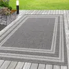 Outdoor Teppich ARUBA Grau 140 x 200 cm Produktbild-Vorschau 7