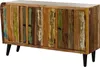 MASSIVMOEBEL24 Sideboard Altholz 150x45x86 mehrfarbig Produktbild-Vorschau 3