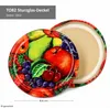 100 pots en verre 230 ml To 82 couvercle à fruits avec Voir les images du produit 5