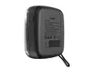 A close-up, angled view of the back of a black battery charger. Produktbild-Vorschau