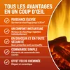 MONZANA® Elektrische kachel met verwarming, kachelvuur, Productafbeelding-voorbeeld 11