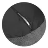 A close-up view of a dark gray pet bed with a zipper and fluffy gray trim. Produktbild-Vorschau