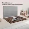 KitchenYeah© Herdabdeckplatte Bild eines neugeborenen Lamms Produktbild-Vorschau 3
