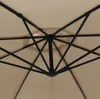 Ombrellone a Sbalzo Palo in Alluminio 350 cm Tortora Anteprima dell’immagine prodotto 5