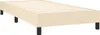 vidaXL Box spring bed frame cream 90x190 cm fabric Náhľad obrázku produktu 3