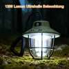 Campinglampen, Wiederaufladbare Campinglaterne, 1200 Lumen, Produktbild-Vorschau 3