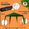 CASARIA®  Gazebo da Giardino Capri 3x3m Pop-Up Protezione Anteprima dell’immagine prodotto 6