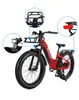 26-palcové elektrické bicykel s GPS, 90 Nm, pre dámy aj Náhľad obrázku produktu 6
