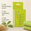 Sonett ecologische afwas spons, bruin, groen, rechthoekig, Productafbeelding-voorbeeld 7