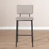 A single bar stool is shown from the front, standing on a wooden floor against a light-colored wall. Produktbild-Vorschau