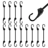Spanngummis mit Haken 12 Stück 15 cm 5 mm Naturlatex Produktbild-Vorschau 1