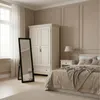 Stojací zrcadlo HAVLYS černé, 127 x 37 cm Náhled obrázku produktu 4
