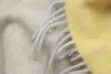 Biederlack Kaschmirplaid Farbe yellow-creme Größe 150 x 200 Produktbild-Vorschau 3