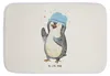 Mr. & Mrs. Panda Badematte Pinguin Duschen - Weiß - Produktbild-Vorschau 1
