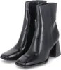 Tamaris Damen Stiefeletten Schwarz Kunstleder in Knautsch Produktbild-Vorschau 1