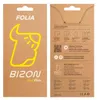 The image shows the front and back of a product package for a screen protector. Produktbild-Vorschau