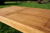 ALEOS. Wuchtiger echt TEAK Bigfuss Design Gartentisch Produktbild-Vorschau 6