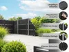 WPC-Sichtschutzzaun CARMENO - 5x Element + 6x Pfosten - Produktbild-Vorschau 1