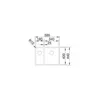 Lavello Blanco CLARON 340/180-U 585 x 440 mm acciaio inox Anteprima dell’immagine prodotto 4