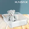 Plastikowy pojemnik KADAX 10L z pokrywą, przezroczysty, Podgląd zdjęcia produktu 2